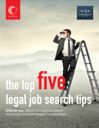 Top 5 Legal Job Search Tips Top 5 Legal Job Search Tips
