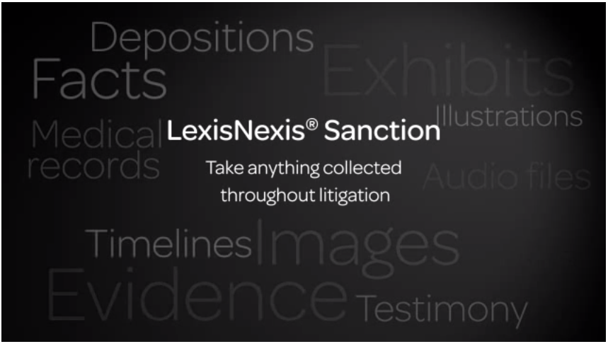 Sanction 4 Litigation Presentation Software