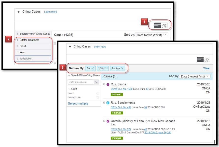 New QuickCITE List View Option Provides Expanded Filtering Capabilities