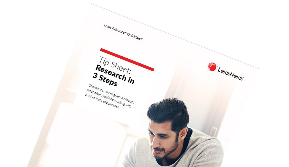 Research in Three Steps