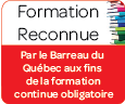 Formation Reconnue
