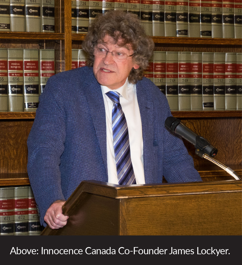 Innocence Canada Co-Founder James Lockyer.