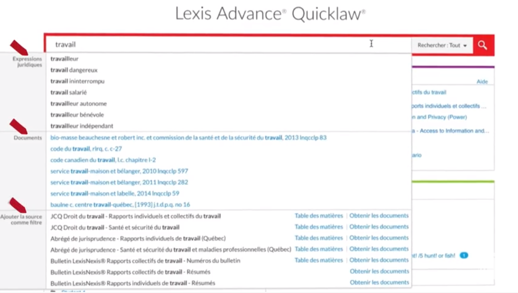 L&rsquo;afficheur d&rsquo;index