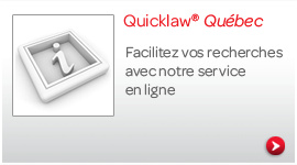 Quicklaw Quebec