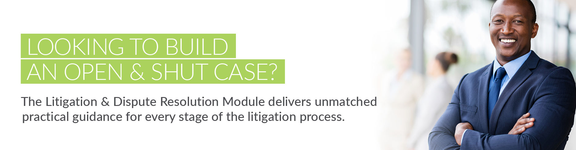 Litigation &amp; Dispute Resolution Module