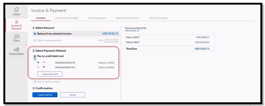 LexisNexis Account Center - Invoice & Payment