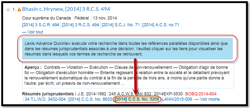 Update Message for Case Summaries Meeting Search Criteria