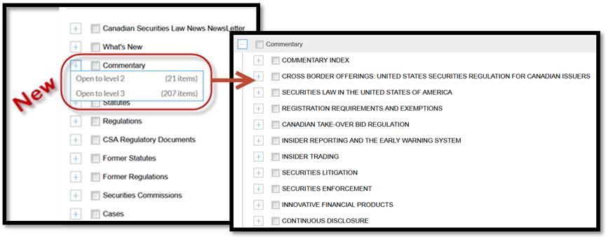 New Expand All/Collapse All Table of Contents Feature