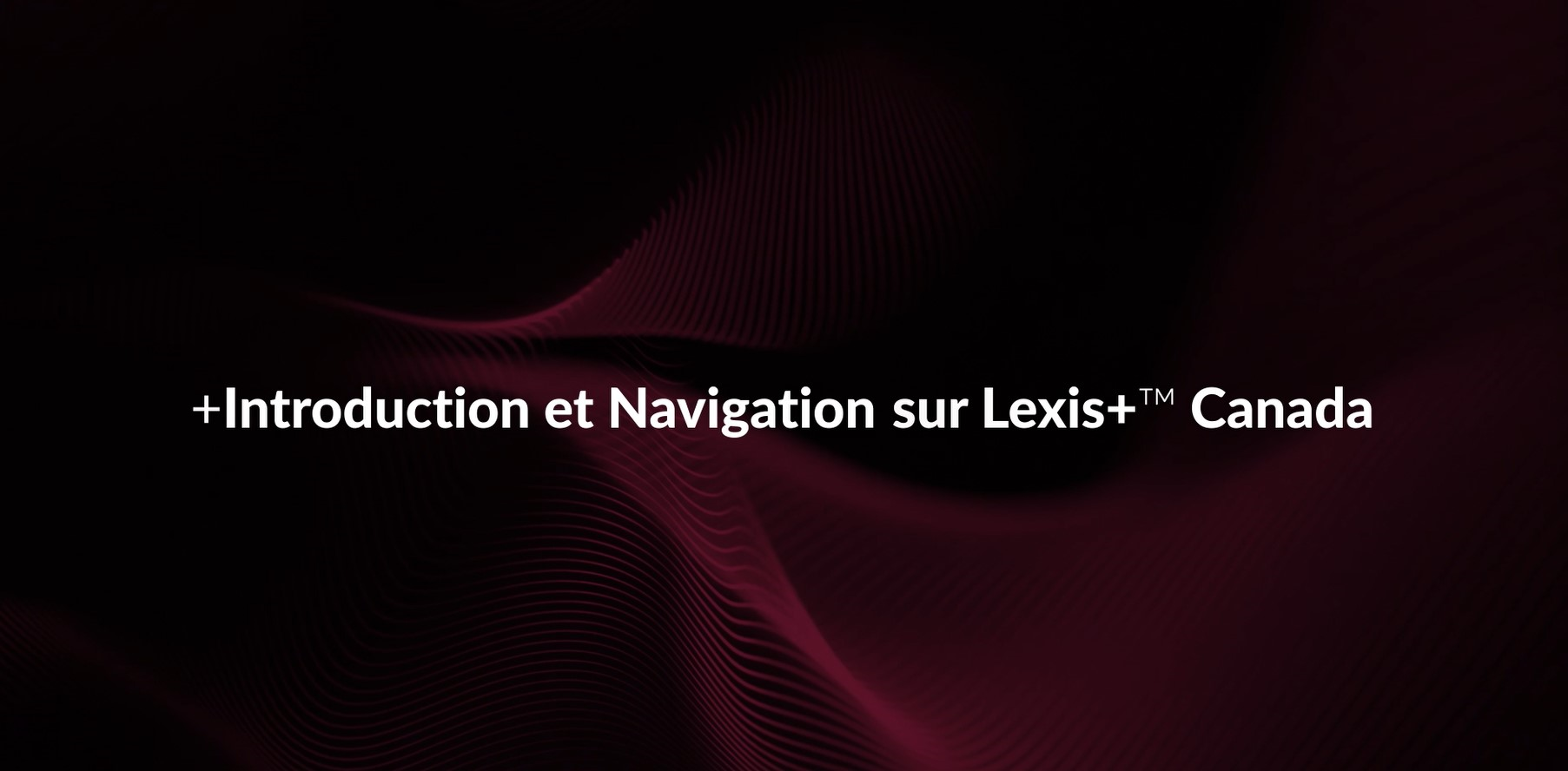 Introduction et Navigation