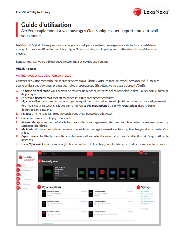 Guide d’utilisation Guide d’utilisation